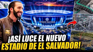 🔥 ¡ASÍ LUCE EL NUEVO ESTADIO NACIONAL DE EL SALVADOR! MIRA CÓMO AVANZA LA MEGAOBRA