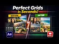How to Create Perfect Grid Layouts in After Effects Fast Easy Plugin
