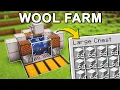 Most EFFICIENT Wool Farm in Minecraft 1 21 Tutorial