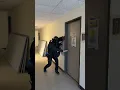 Single officer ballistic shield deployment
