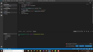 How to handle a button click event in python GUI