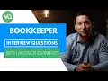 Bookkeeper Interview Questions with Answer Examples
