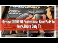 Review GRENPRO Professional Knee Pads for Work Heavy Duty Thick Foam Knee Pads Tools Knee Pad with