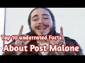 Top 10 Underrated Facts About Post Malone Sky world blackyspeakz rockstar