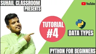 Python Tutorial in Tamil tutorial Data Types in Python