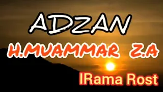 Download Adzan Rost H.Muammar Z.A MP3