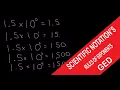 Scientific Notation - Rules of Exponents