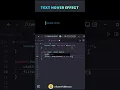 Text Hover Effect pure CSS CSS Creative Text Animation Effects Pure CSS Tutorial CodeMinds