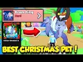 I CRAFTED THE RAREST PET IN CLICKER SIMULATOR X CHRISTMAS UPDATE
