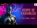 Scope of Variables Sachin Tendulkar vs Tipendra Jethalal Gada Lecture 10 C Full Course NKO