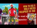 How to use a multimeter Fieldpiece SC 260 to read a capacitor