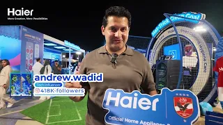 Haier Egypt Pop-Up: Champion-Level Tech Experience