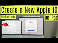 How To Create a New Apple ID on iPad icloud com FREE 2026