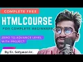 Complete HTML Course in 2 hour Full Stack Web Development in Hindi