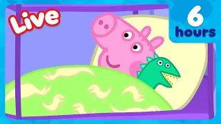 🔴 LIVE: FULL EPISODES George's Adventures! 🐷🦖 Peppa Pig | 12 HOURS OF HD CARTOONS