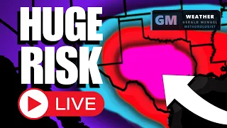 LIVE - San Angelo Texas MEGA HAIL THREAT Coverage Live Storm Chasers GMWeather