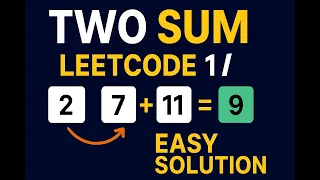 LeetCode 150 - Two Sum Brute Force HashMap Best Java Solution Explained