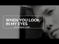 Lagu When you look in my eyes - Jay Graydon cover