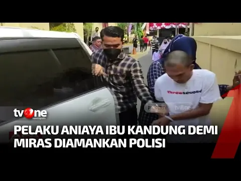Polisi Ringkus Anak Durhaka Lindas & Pukul Ibu Kandungnya Sendiri Karena Tak Diberi Uang untuk Mabuk