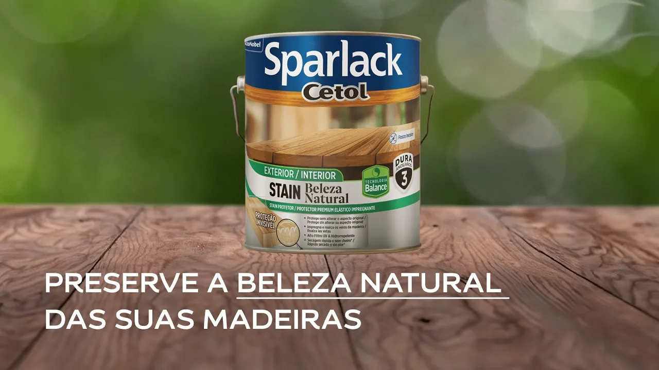 Sparlack Oficial — Sparlack Cetol — Beleza Natural (YouTube video ad)