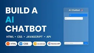 Build an AI Chatbot Using Gemini API with HTML CSS JavaScript Step-by-Step Tutorial