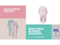 Baby Girls Blanket Sleepers Collection By Carter s