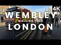 Wembley High Street LONDON WALK 4K R Walking Tour Wembley High Road Wembley Central UK