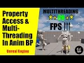 UE5 Master Multithreading In Animation Blueprints With Property Access Threadsafe Updates