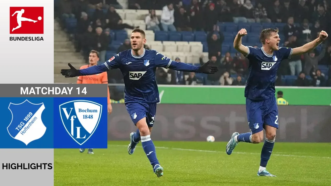 TSG Hoffenheim - VfL Bochum | 3:1 | Zusammenfassung ...
