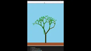 New Animated Design Sun cloud tree drawing in Python turtle Graphics