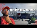 How To Stop On Rollerblade Power Slide for beginners