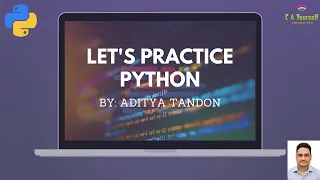 Let s Practice Python python English Hindi beginners python tutorial