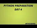 Python Interview Preparation Day 4 - Strings