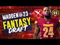 I RESTARTED the NFL with a FANTASY DRAFT Madden 23 Fantasy Draft Rebuild
