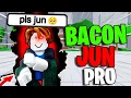 Lagu BACON Uses JUN To HUMBLE The MOST TOXIC Players..💀 | Legends Battlegrounds