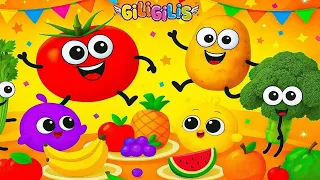 π Giligilis Fruit Fiesta! π Learn ABCs, Colors & Numbers with Cute Fruits and Happy Songs!