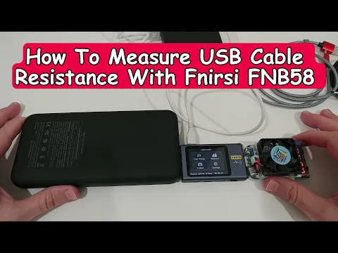 Download MP3 Tutorial How To Measure USB Cable Resistance With Fnirsi FNB58?