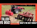 WATCH before buying Tractor tiller VS disc What s the right choice for you