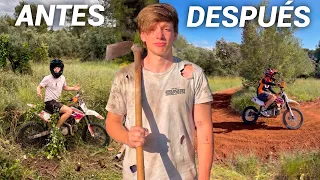 Restauré un Circuito Abandonado de Motocross! (sin tener ni idea)
