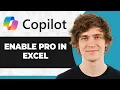 How to Enable Microsoft Copilot Pro in Excel Step By Step 2026 Guide
