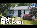 How to Paint a Brick House Exterior House Painting Tips