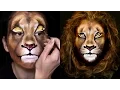 Lion Makeup Face Painting Tutorial