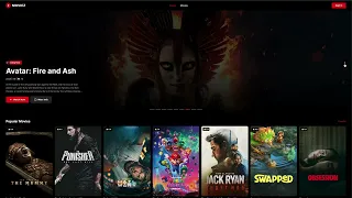 Build a Movie Website Using HTML CSS JavaScript TMDB API