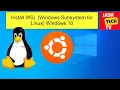How to install WSL Windows Subsystem for Linux on Windows 2024 Easy Step-by-Step Guide