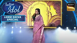 tujh mein rab dikhta hai bidipta sweet singing indian idol season 13 lord shiva special
