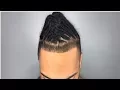UNDERCUT DREADLOCK Braid up FOR short dreads
