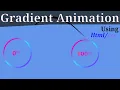 Animated Gradient Shiny Loader Effects Design With Html Css