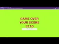 JavaScript 2D game first project web Programming