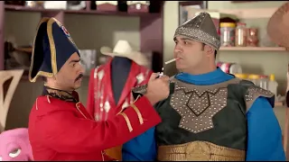 تجمعة لأقوي افيهات تامر حسني واكرم حسني من فيلم البدلة 15 دقيقة هتموت ضحك 