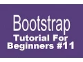 Bootstrap Tutorial For Beginners 11 - Get Started with Font Awesome and Adding Social Icons